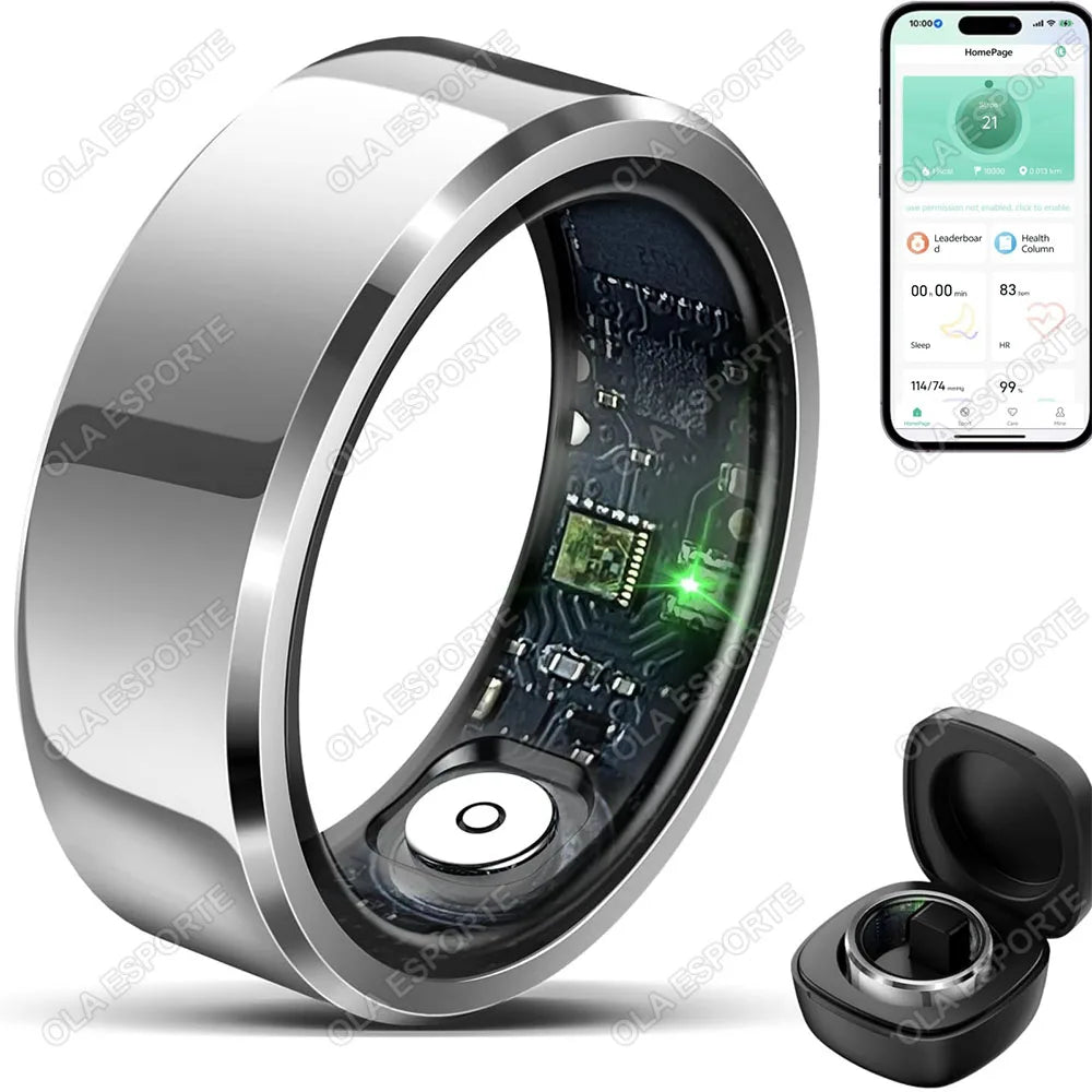PulseGuard Ring color option - silver