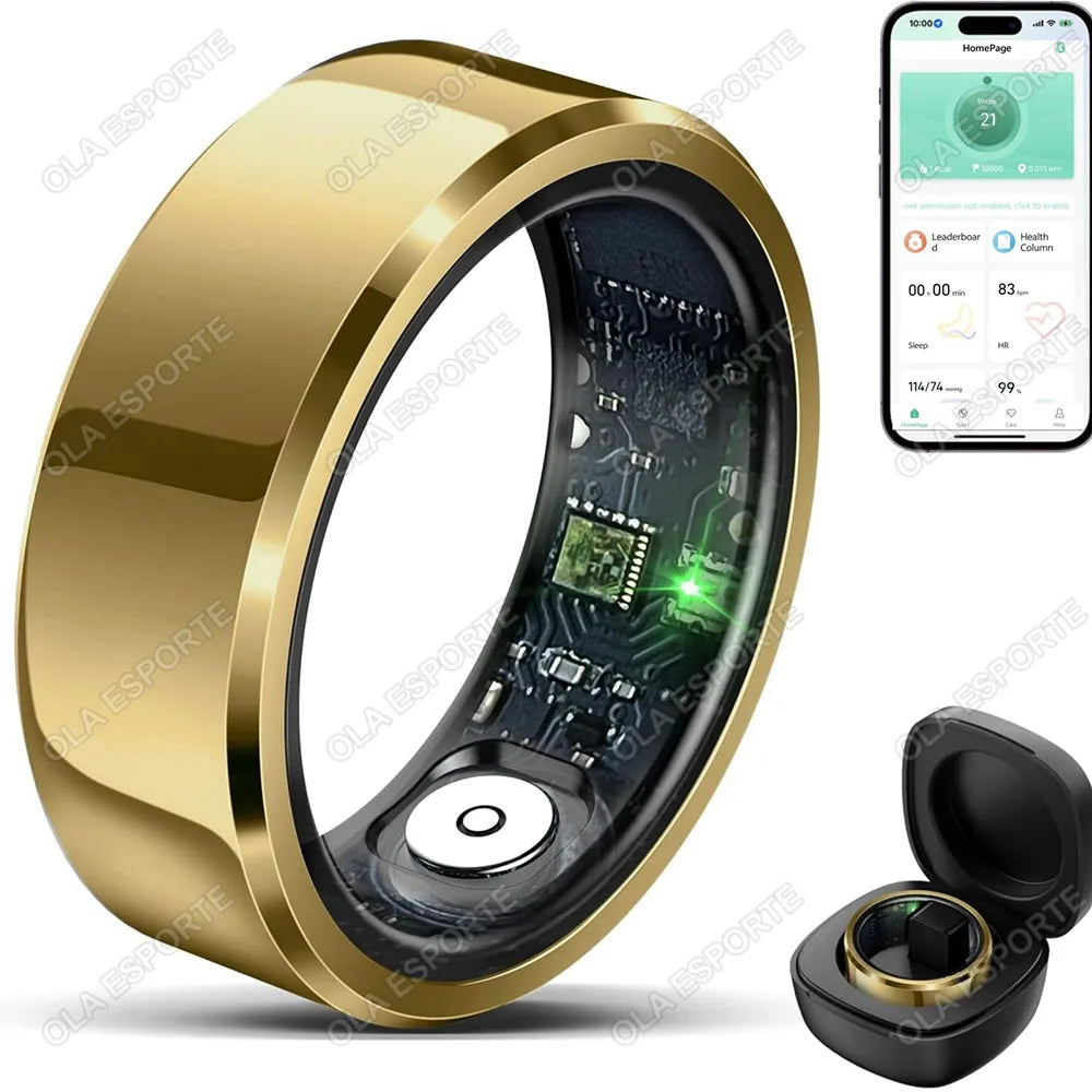 PulseGuard Ring color option - gold